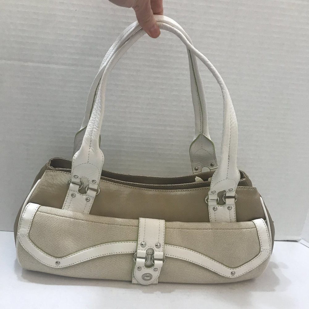 Cole Haan E/W Shoulder Triple Zip Handbag
